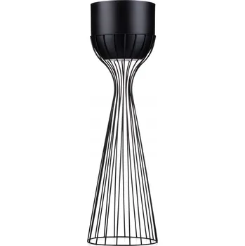 Květináč Květináč moderní se závěsným obalem 68 cm LOFT černý