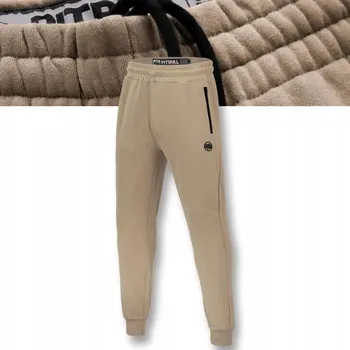 Podprsenka Pitbull pánské tepláky Hatton béžové, velikost XL