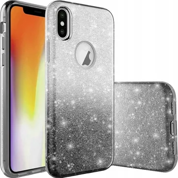 Pouzdro na mobilní telefon Zadní Kryt BLINGCASE pro Apple iPhone X, iPhone XS černý