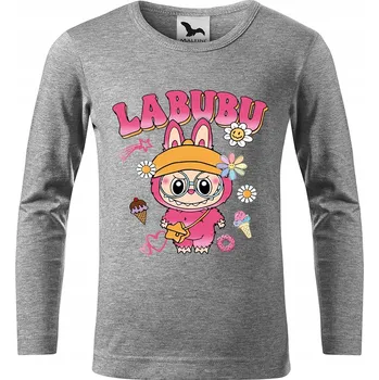 JHK dětské tričko s dlouhým rukávem bavlna, vícebarevné, velikost 128