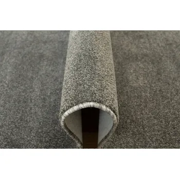 Koberec 100x200 cm MODERNÍ TMAVĚ ŠEDÝ KOBEREC BIRCH Z KOBERCOVÉHO MATERIÁLU S FILCOVÝM PODKLADEM