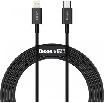 Datový kabel Kabel Baseus USB-C - Apple Lightning 2 m černý