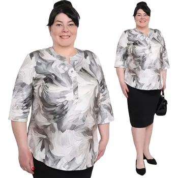 Dámská halenka Béžovo-hnědá halenka velikost 58