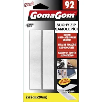 Zip Suchý zip GG 2cmx20cm bílý