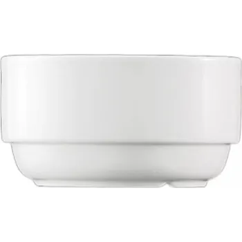 Miska 460 ml, bílý porcelán, Praha, G. Benedikt