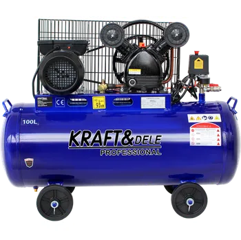 Kompresor Olejový kompresor 100L 2 PÍSTY 230V KD4054