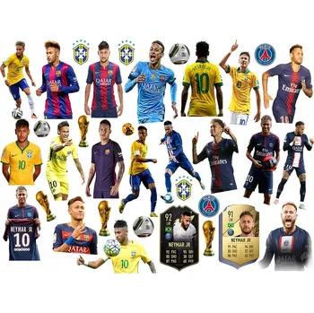 Odstranitelné tetování Smyvatelné tetování pro děti - Neymar - sada