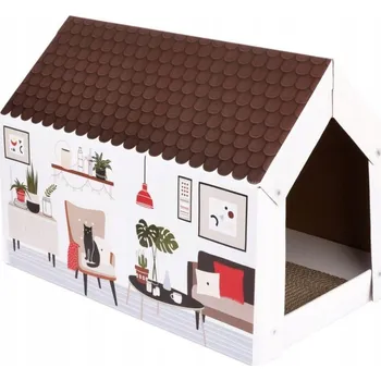 Škrabací Pelíšek Zooplus do 60 cm