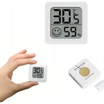 Domácí teploměr Teploměr ViO Digitální pokojový teploměr LCD TSG-162 bílý