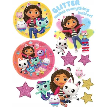 Tetování DOČASNÉ OMYVATELNÉ TETOVÁNÍ PRO DĚTI GÁBININ KOUZELNÝ DOMEK