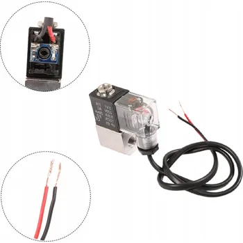 Kompresor ELEKTROMAGNETICKÝ VENTIL PRO BEZOLEJOVÝ KOMPRESOR VZDUCHU 1/8" 9 MM, REGULÁTOR CO2