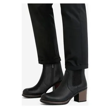 Dámské kozačky Polokozačky Clara Barson CEO-WS15221-02 Černá 39
