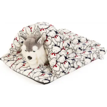 Pelíšek pro psa Pelíšek - "pantofel" medvídci Velikost matrací 68x50cm