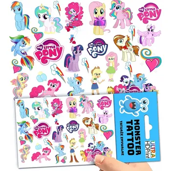 Tetování Filmová a herní nálepka na tetování Dětské vodní tetování Omyvatelné k narozeninám Dárek Dočasný dárek pro děti Originální opakovaně použitelné Spousta Vzorů