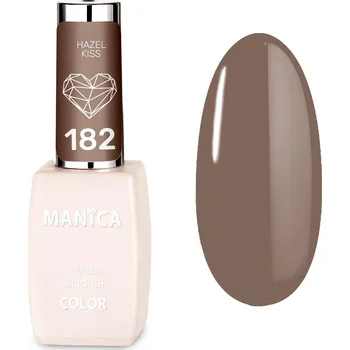 Přípravek na nehty Manica Hybridní lak na nehty LED/UV 10ml - Mocha Madness - 181