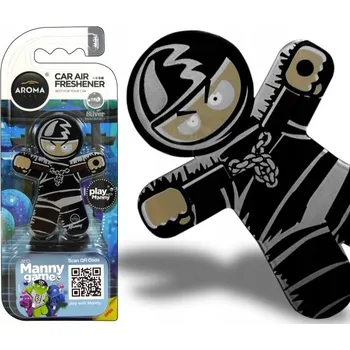 Vůně do auta Vůně do auta Aroma Car Manny Ninja Silver