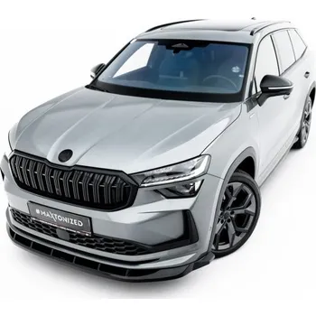 Karosérie Spojler pod nárazník lipa V.2 Škoda Kodiaq Sportline Mk2 černý lesklý plast