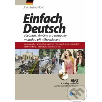 Kniha Einfach Deutsch - Jana Navrátilová Edika