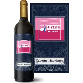 Sablio Červené víno Vítej na světě 4: 0,75 l