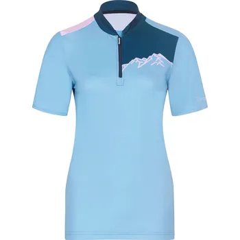 cyklistický dres RIVANELLE Cyklistický dres s krátkým rukávem - ADVENTURE - modrá 2XL