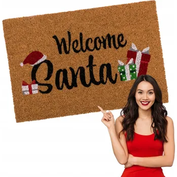 Rohožka Kokosová rohožka hotová 60 x 40 cm