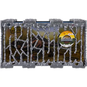 ostatní stavebnice Dinosaurier im Käfig 32 x 17cm