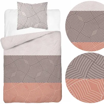 Povlečení Povlečení Bavlněný satén Elegantní Asti 140x200 2dílné Detexpol