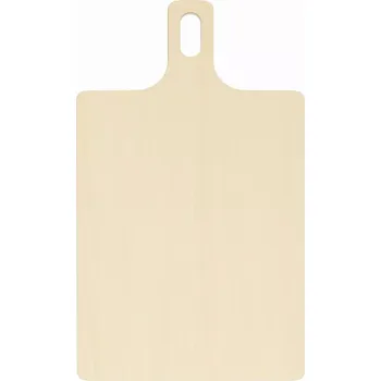 Kuchyňské prkénko Arya Krájecí prkénko s rukojetí, délka: 240 mm, šířka: 200 mm, jasan