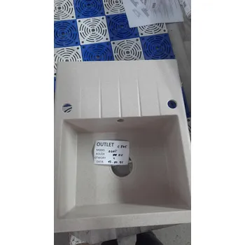 Granitový dřez Jednokomorový granitový dřez Brenor béžový