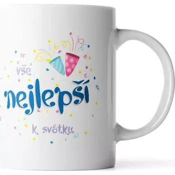 Sablio Hrnek Vše nejlepší k svátku - 200 ml - espresso