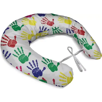 Polštář Sablio Těhotenský polštář Barevné otisky