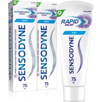 zubní pasta Sensodyne Rapid Whitening Zubní Pasta 2x75 ml