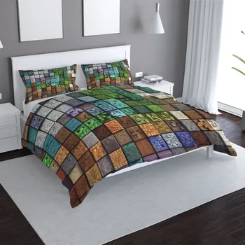 Povlečení Sablio Povlečení Blocks Abstract Varianta: 70x90/140x220cm