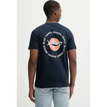 Pánské tričko Bavlněné tričko Joop! 30100514 námořnická modř 59X, vel. S