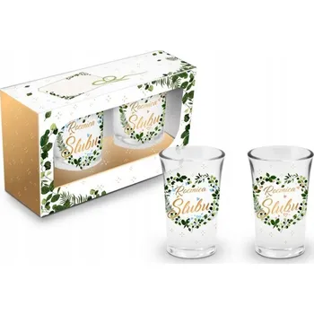 Sklenice Sklenice na vodku BGtech bezbarvé 35 ml 2 ks