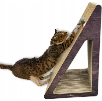 Nízké škrabadlo, pelíšek, škrabací podložky Mruu&Pruu do 60 cm