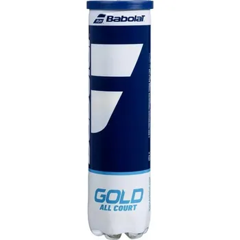 Tenisový míč Tenisové míče Babolat Gold All Court 4 ks žluté 502085 OS