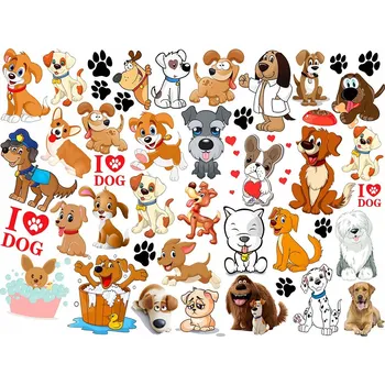 Tetování DOČASNÉ TETOVÁNÍ PRO DĚTI PSI PEJSKOVÉ SADA