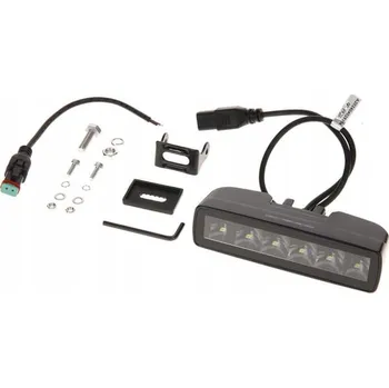 Přídavný světlomet LED pracovní světlo, obdélníkové 30W 2880lm 12/24V, bílé, 157x49.7x60 mm