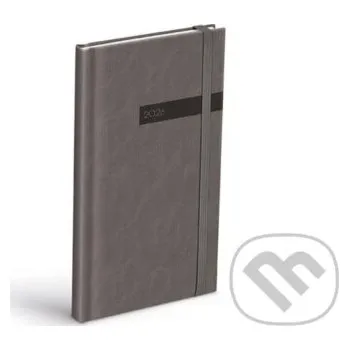 Doplněk ke knize Diář 2026 T806 PU s gumkou gray - MFP MFP