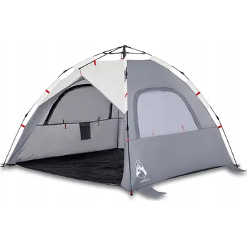 Stan Stan s rychlou montáží, voděodolný, šedý, 201x197x142 cm