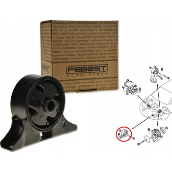 Posilovač řízení Febest MM-DJ1FR Uložení motoru