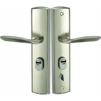 Dveřní kování Vnější klika Kuchinox Dlouhá, Čtvercová rozeta, Rozeta pro vložku