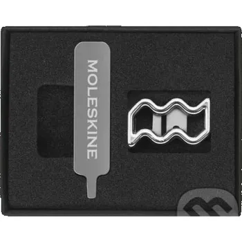 Doplněk ke knize Moleskine - ozdoba na zápisník - znamenie zverokruhu Vodnár - Moleskine Moleskine