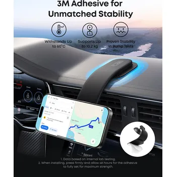 Držák do auta s magnetem Anker MagGo na palubní desku černý (A9110H11)