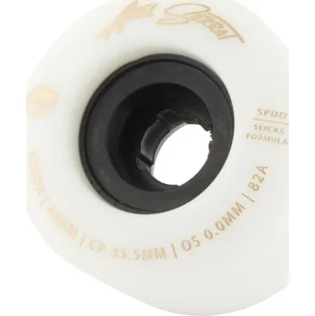 Příslušenství pro skateboard Longboard kolečka Arbor Spud Axel Serrat white 64 mm / 82a - Odesíláme do 24 hodin