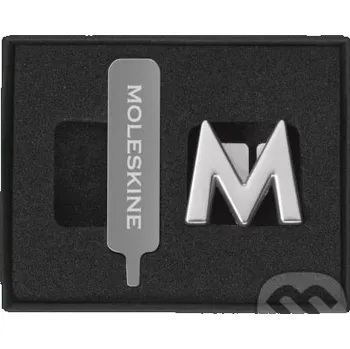 Doplněk ke knize Moleskine - ozdoba na zápisník – písmeno M - Moleskine Moleskine