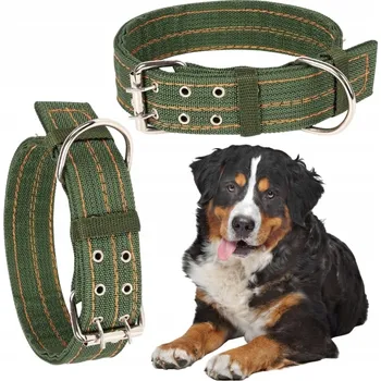 Obojek pro psa Materiálový obojek pro psa Wesoły Pupil, velikost XXL