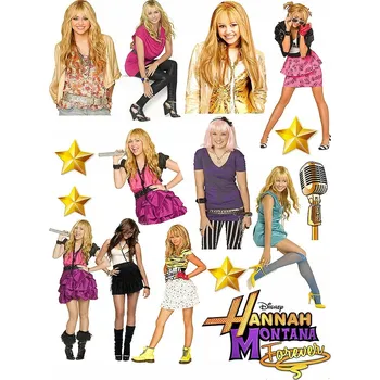 Odstranitelné tetování Smyvatelné tetování pro děti Hannah Montana