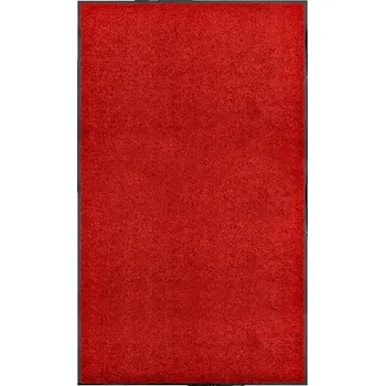 Rohožka Protiskluzová rohožka z polyamidu, červená, 150 x 90 cm, PVC
